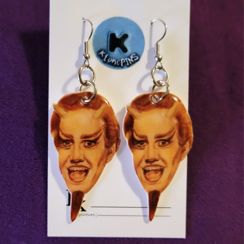 Danny Elfman tribute earrings